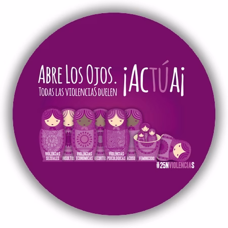 Abre los ojos. ¡Actúa! Todas las ViolenciaS duelen