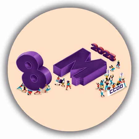 8 de marzo, por un sindicalismo feminista e inclusivo