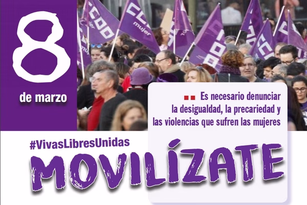 8 de Marzo paros parciales de dos horas